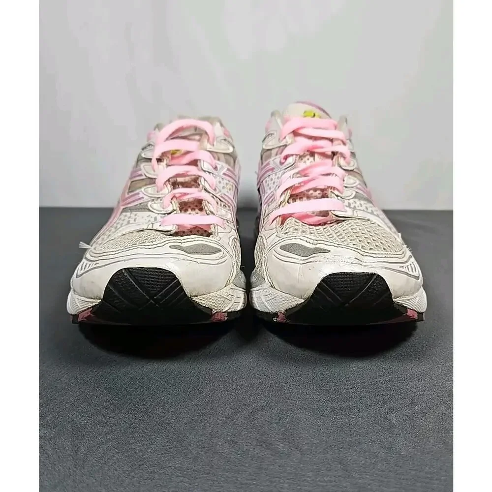Asics Gel Kayano 16 Womens 9.5 Running Shoes Pink Silver White T050N - Picture 5 of 16
